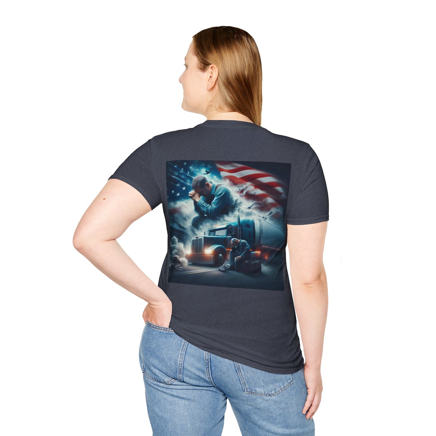 truckers burden Unisex Softstyle T-Shirt