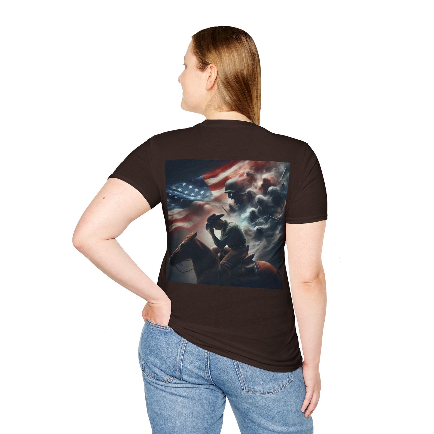 lost rider a haunted past Unisex Softstyle T-Shirt