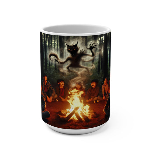 campfire ghost storys Mug 15oz