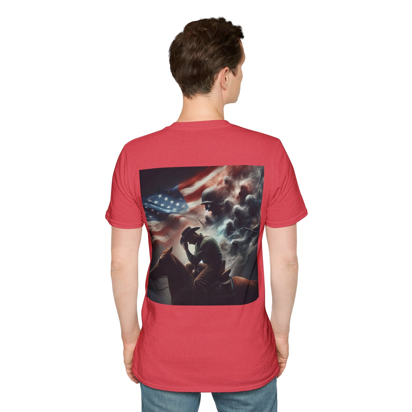 lost rider a haunted past Unisex Softstyle T-Shirt