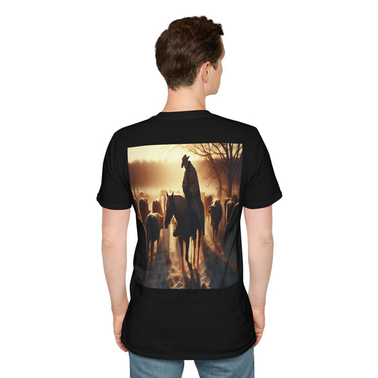 early morning rides Unisex Softstyle T-Shirt