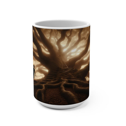 oak tree climb Mug 15oz