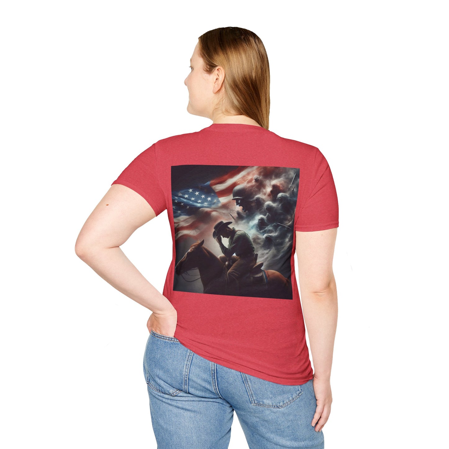 lost rider a haunted past Unisex Softstyle T-Shirt