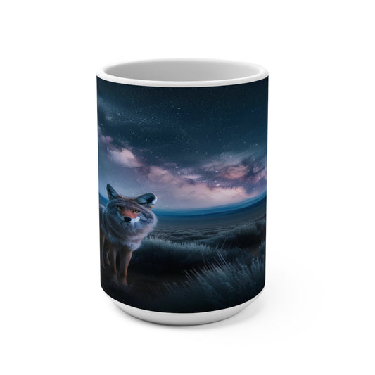 Celestial Coyote Mug 15oz