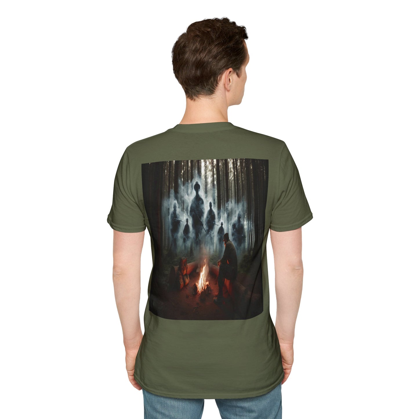 Memories in the smoke Unisex Softstyle T-Shirt