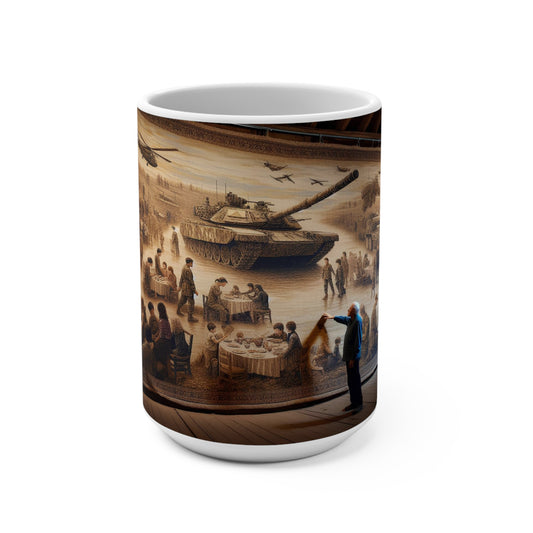 Tapestry of war Mug 15oz