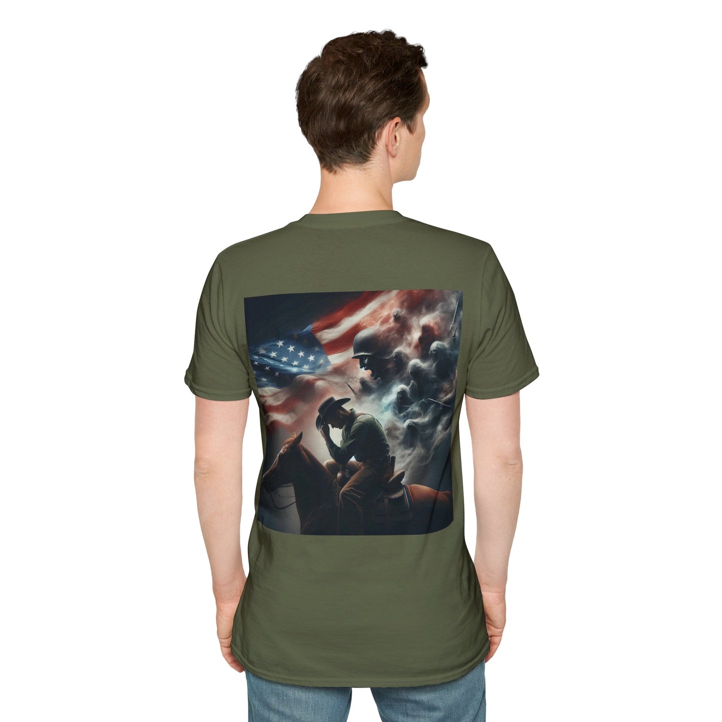 lost rider a haunted past Unisex Softstyle T-Shirt