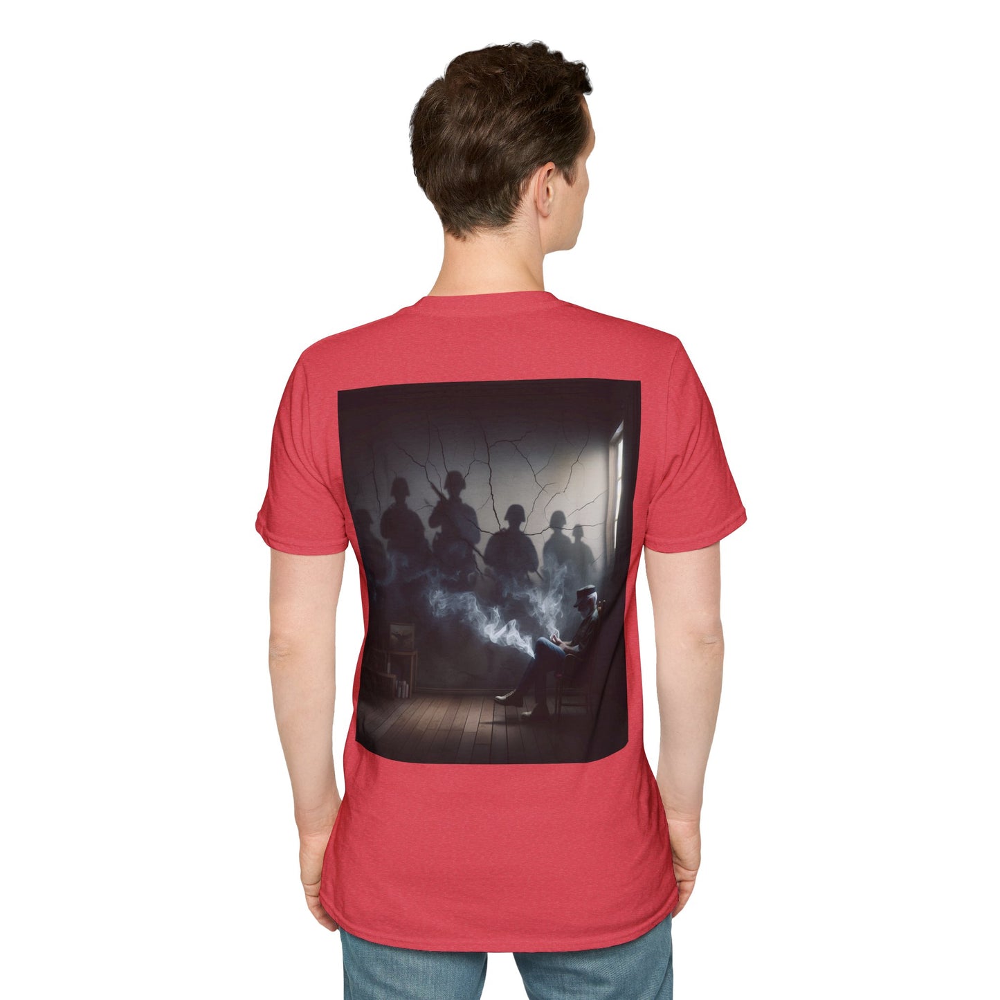 a soldier shadows Unisex Softstyle T-Shirt