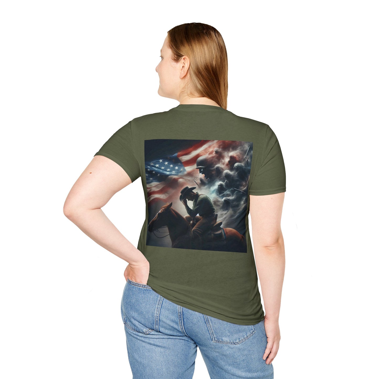 lost rider a haunted past Unisex Softstyle T-Shirt