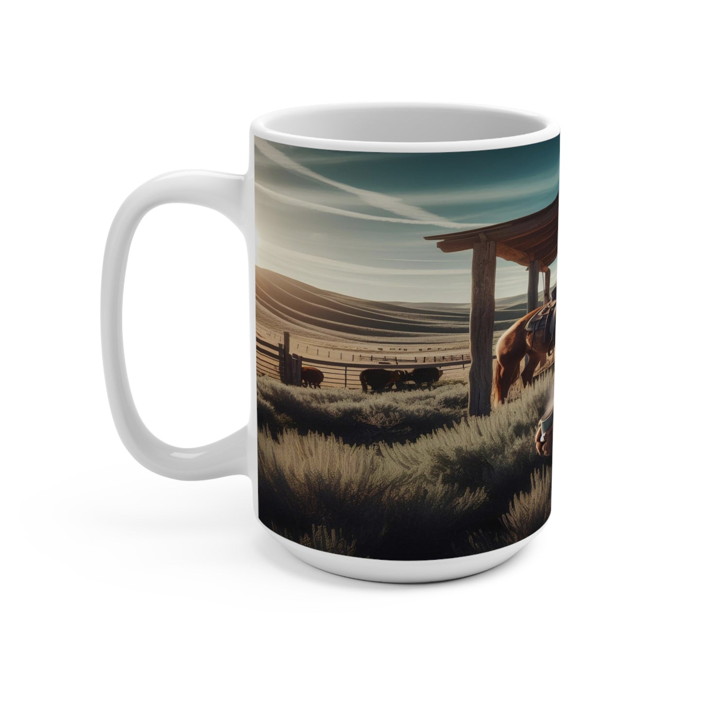 A Cowboys morning Mug 15oz